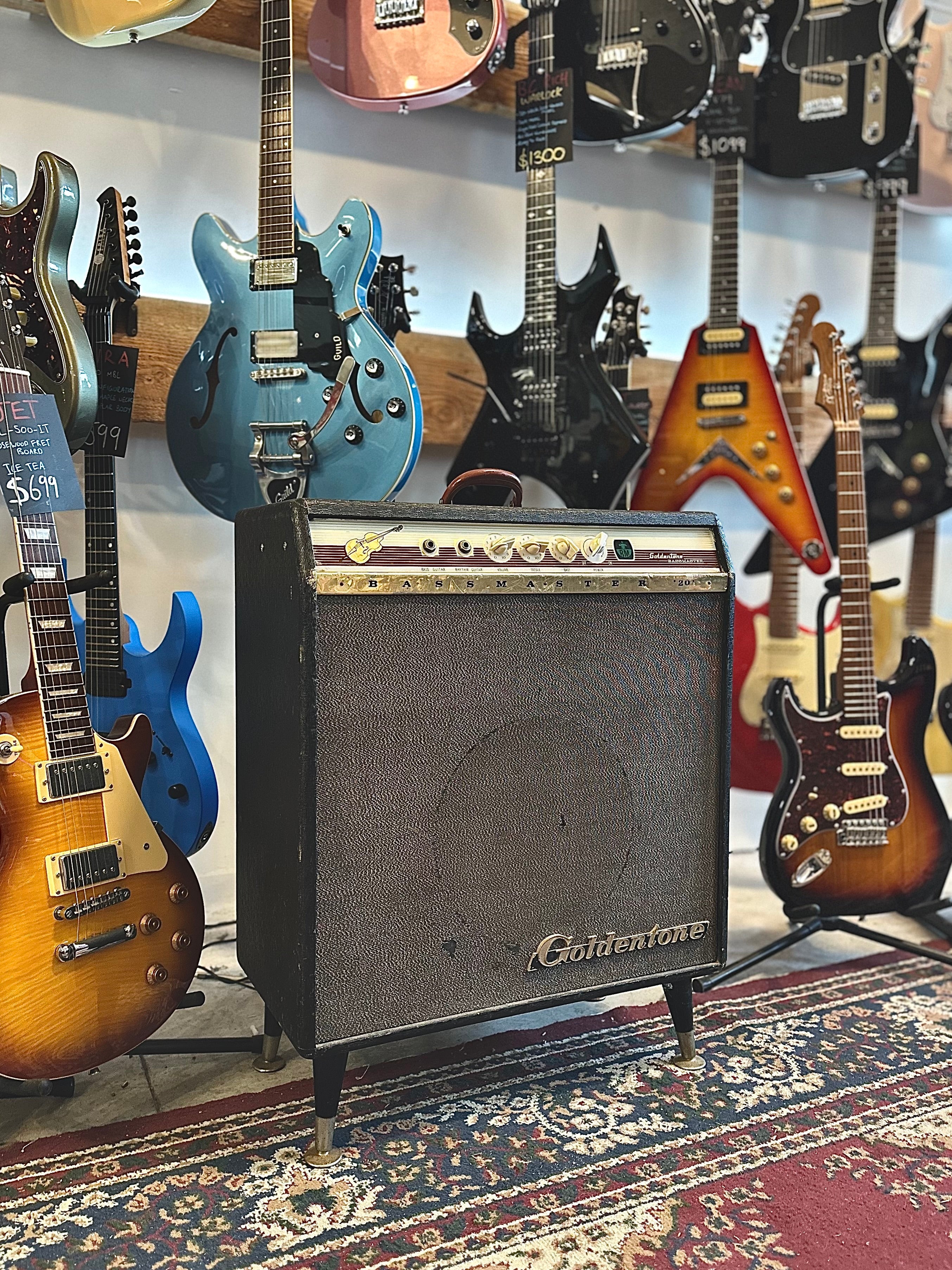 Goldentone | 1757 | Bassmaster 20 Combo | Re-Conditioned | 1966 | Vintage Goldentone | 1757 | Bassmaster 20 Combo | Re-Conditioned | 1966 | Vintage